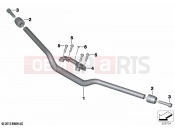 BMW Motorrad BMW 2021 S models S 1000 R (0E51, 0E53) Handlebar 2