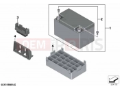 BMW Motorrad BMW 2021 S models S 1000 R (0E51, 0E53) Retrofitting lithium-ion battery 2