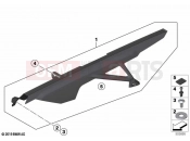 BMW Motorrad BMW 2021 S models S 1000 R (0E51, 0E53) Chain guard carbon 2