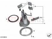 BMW Motorrad BMW 2021 S models S 1000 R (0E51, 0E53) Fuel pump / lever sensor 2