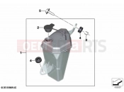 BMW Motorrad BMW 2021 S models S 1000 R (0E51, 0E53) Expansion tank 2