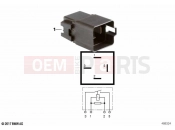 BMW Motorrad BMW 2021 S models S 1000 R (0E51, 0E53) Relay waterproof black 2