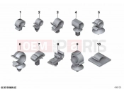 BMW Motorrad BMW 2021 S models S 1000 R (0E51, 0E53) Tubing support 2