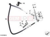 BMW Motorrad BMW 2021 S models S 1000 R (0E51, 0E53) Clutch operator with lever 2