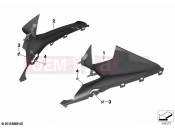 Side fairing carbon | Side fairing carbon - BMW Motorrad S 1000 RR 19 (0E21, 0E23) 2020