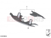 BMW Motorrad BMW 2021 S models S 1000 RR 21 (0E61, 0E63) Fork bridge cover | Fork bridge cover