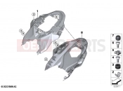 BMW Motorrad BMW 2021 S models S 1000 RR 21 (0E61, 0E63) Tail part | Tail part