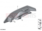 BMW Motorrad BMW 2021 S models S 1000 RR 21 (0E61, 0E63) Trim, frame | Trim, frame
