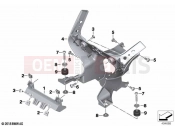 BMW Motorrad BMW 2021 S models S 1000 RR 21 (0E61, 0E63) Front panel carrier | Front panel carrier
