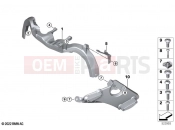 BMW Motorrad BMW 2021 S models S 1000 RR 21 (0E61, 0E63) Holder winglet | Holder winglet