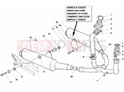 DUCATI Monster 600 Dark EXHAUST SYSTEM » EXHAUST SYSTEM