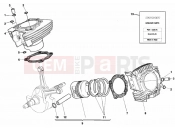 DUCATI Monster 600 Dark CYLINDER - PISTON » ENGINE CASE