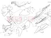 DUCATI 2024 STREETFIGHTER V2 FAIRING, LH