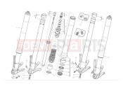 DUCATI Diavel Chromo Front forks