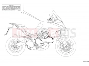 DUCATI Multistrada V2 S Warning label