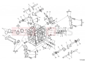 DUCATI Multistrada V2 Horizontal cylinder head