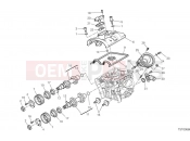 DUCATI Multistrada V2 Vertical cylinder head timing