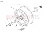 Rear wheel - Ducati Panigale V4 R 2024