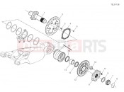 Rear wheel spindle - Ducati Panigale V4 R 2024