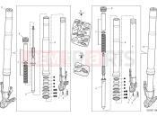 DUCATI Multistrada V4 Front fork