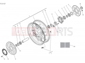 DUCATI Multistrada V4 S Rear wheel