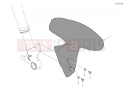 DUCATI Panigale V4 Front mudguard