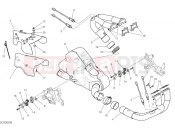 DUCATI Multistrada V4 S Exhaust Pipe Assembly