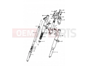 SUZUKI A100 M (1991) 35 - FRONT FORK (A100N)
