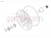 DUCATI 2024 Diavel V4 Rear wheel