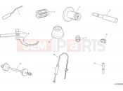 DUCATI 2024 Diavel V4 Workshop service tools (frame)