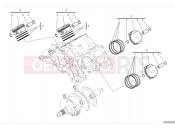 DUCATI 2024 Diavel V4 Cylinders & pistons