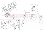 DUCATI 2024 Diavel V4 Rear brake system