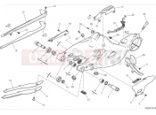 DUCATI 2024 Diavel V4 Rear swingarm