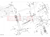 DUCATI 2024 DesertX Steering assembly