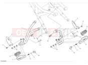 DUCATI 2024 DesertX Rear footrests