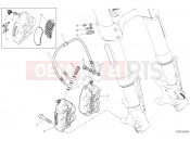 DUCATI 2019 Diavel 1260 S FRONT BRAKE SYSTEM