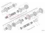 DUCATI 2019 Diavel 1260 S GEAR BOX