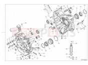DUCATI 2019 Diavel 1260 S HALF-CRANKCASES PAIR
