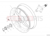 DUCATI 2024 Hypermotard 950 Rear wheel