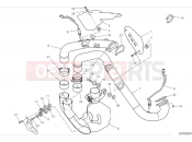 DUCATI 2024 Hypermotard 950 Exhaust manifold