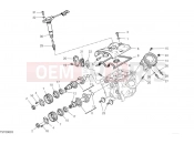 DUCATI 2024 Hypermotard 950 Vertical cylinder head timing