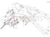 DUCATI 2024 Hypermotard 950 Plate holder