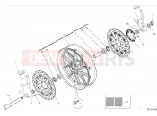 DUCATI Monster SP Front wheel