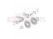 TRIUMPH THUNDERBIRD Front Brake Caliper & Discs