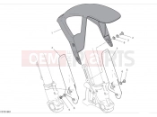 DUCATI 2024 Scrambler Icon Front mudguard