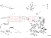 DUCATI 2024 Scrambler Icon Workshop service tools (frame)