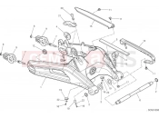 DUCATI 2024 Scrambler Icon Rear swingarm