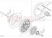 DUCATI Scrambler Nightshift Front wheel