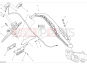 DUCATI Scrambler Nightshift Plate holder