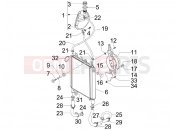 Cooling system - Piaggio Beverly 400 ie Tourer 2010
